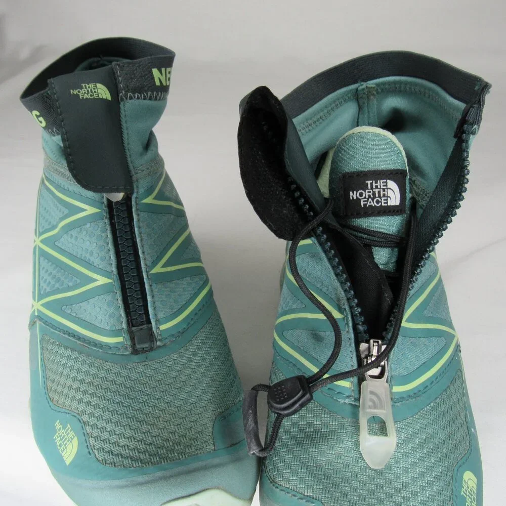 The North Face Green Ultra MT Winter Trail Running Shoes Women's 6